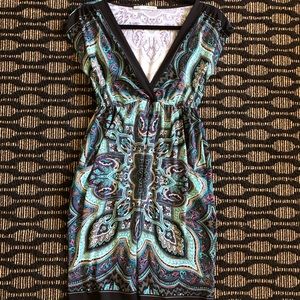 Paisley Dress with Pockets